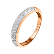 Кольцо из золота с бриллиантами 911137Б