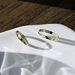 Обручальное кольцо из желтого золота 220-000-306
