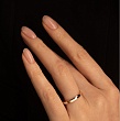 Обручальное кольцо из красного золота 200-000-354