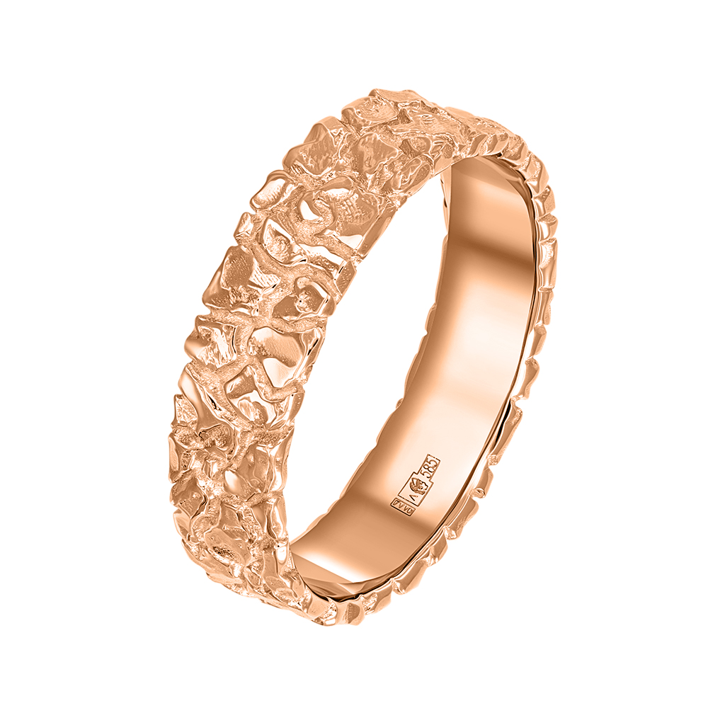 Кольцо из красного золота 911982