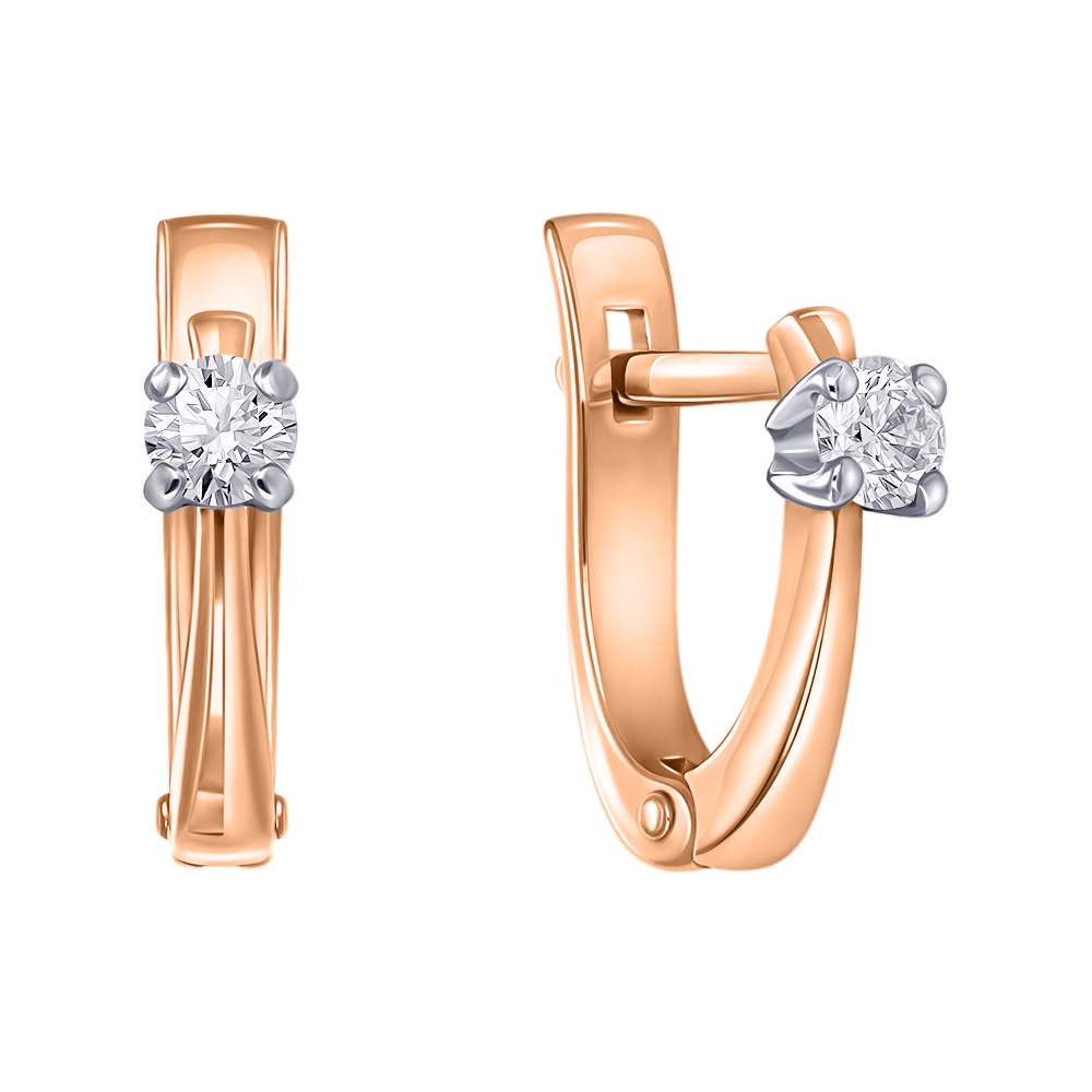 Серьги из золота 912049Б