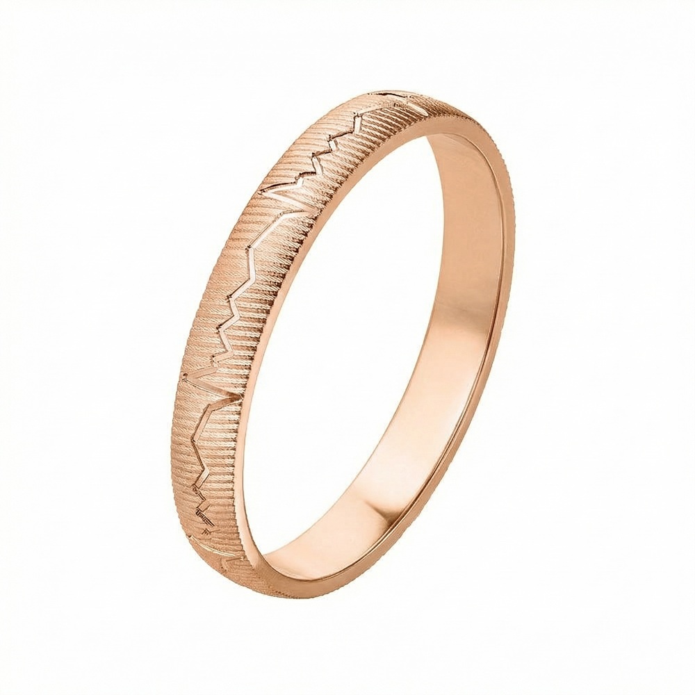 Кольцо из красного золота 500-000-181