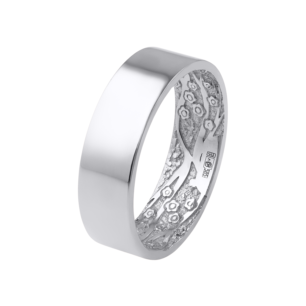 Кольцо из белого золота  921666-2