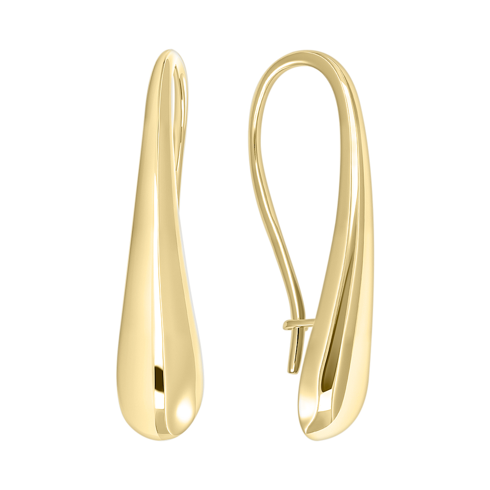 Серьги из желтого золота 9321129