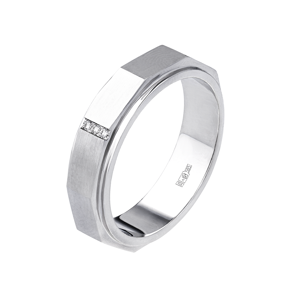 Кольцо из золота с бриллиантами 921588-2Б