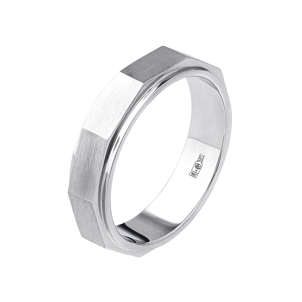 Кольцо из золота без вставок 921588