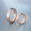 Обручальное кольцо с бриллиантом 432-240-860