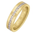 Обручальное кольцо с бриллиантом 222-360-351