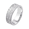 Обручальное кольцо с бриллиантом 512-350-079
