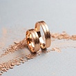 Обручальное кольцо из красного золота 200-000-743