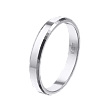 Обручальное кольцо из белого золота 210-000-354