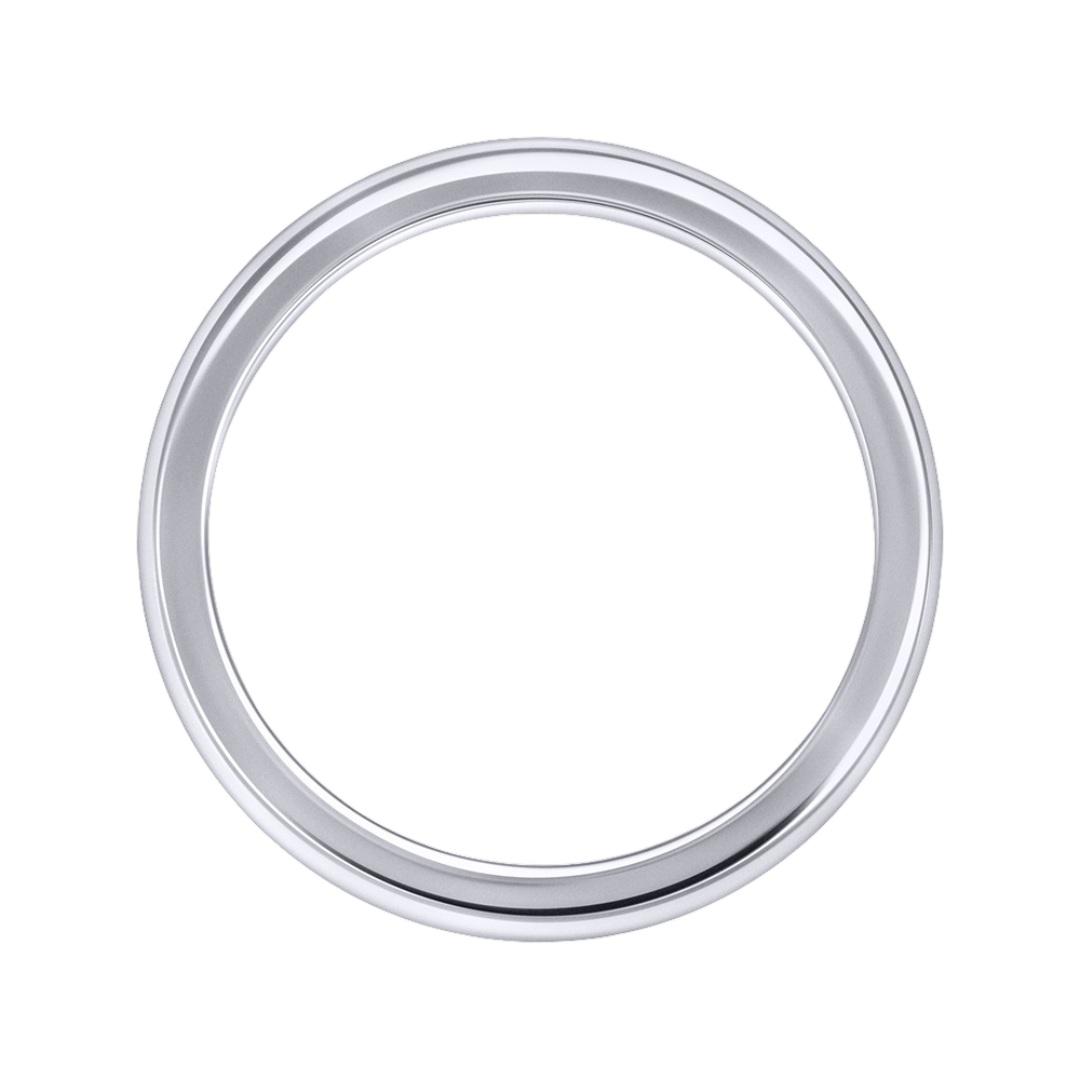 Обручальное кольцо из белого золота 210-000-1672