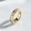 Обручальное кольцо с бриллиантом 442-010-407