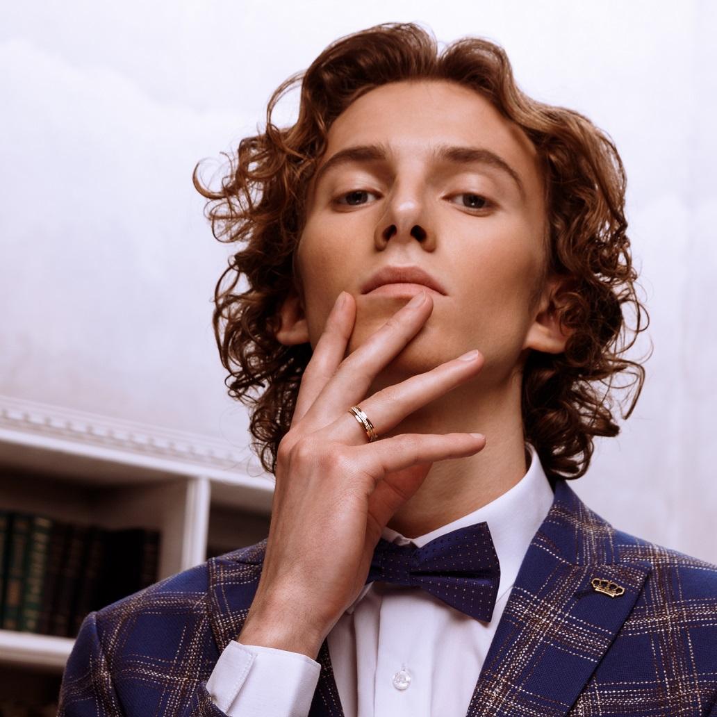 Обручальное кольцо из золота (синтеринг) 450-000-718