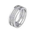 Обручальное кольцо с дорожкой бриллиантов 712-110-265