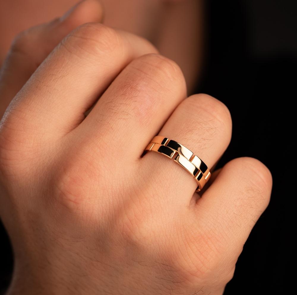 Кольцо из красного золота 585 пробы 911771