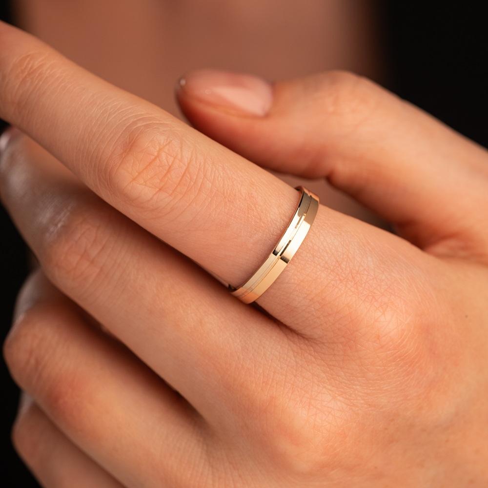 Обручальное кольцо из золота (синтеринг) 430-000-332