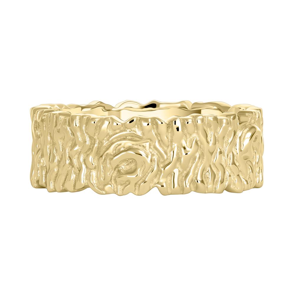 Кольцо из желтого золота с рубином 9311068