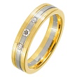 Обручальное кольцо с бриллиантом 462-030-317