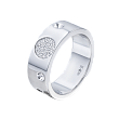 Дизайнерское кольцо с 19 бриллиантами 921683Б