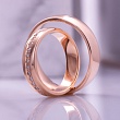 Обручальное кольцо с бриллиантом 202-460-352