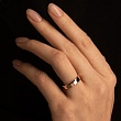 Обручальное кольцо из красного золота 200-000-554