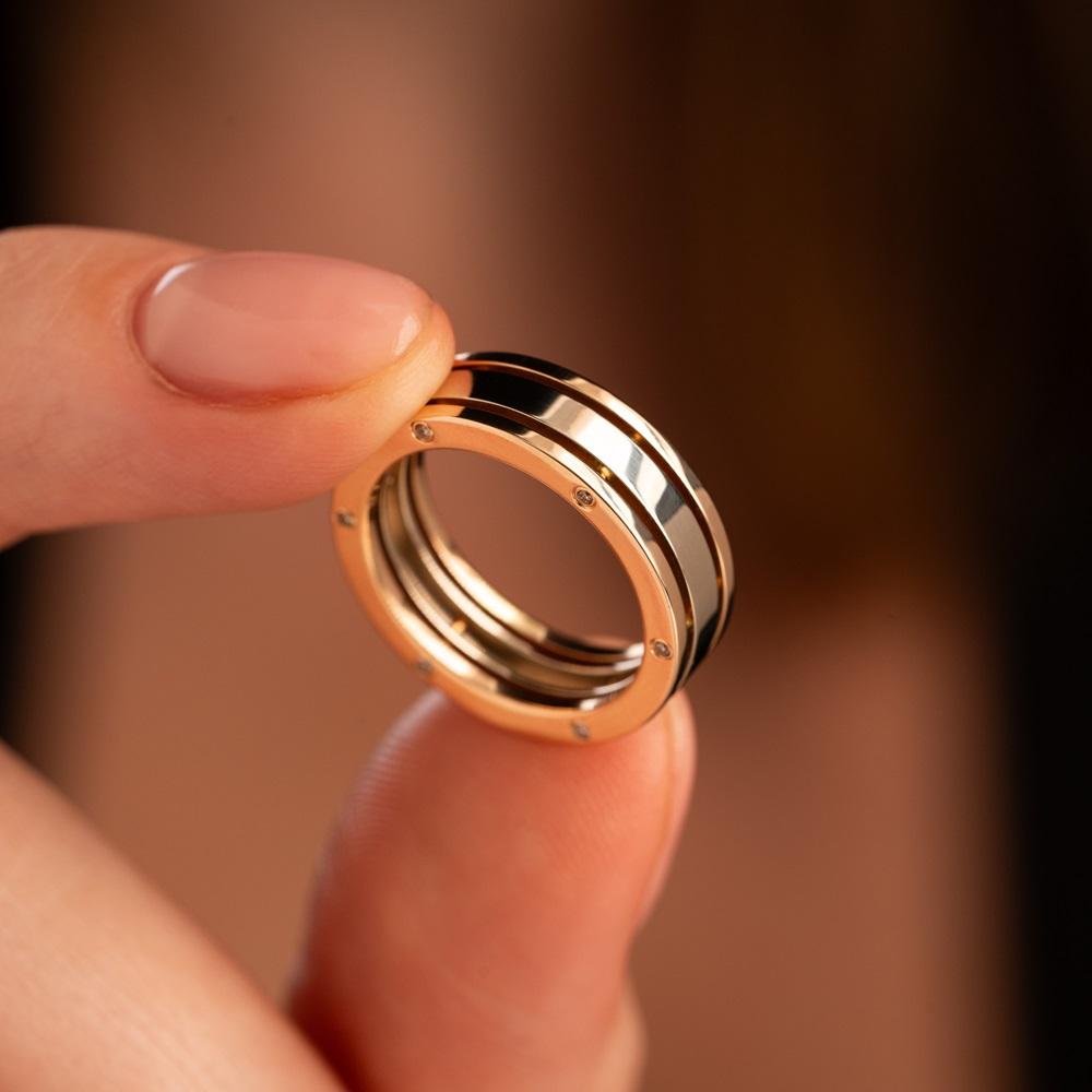 Кольцо из золота с бриллиантами 911517-2Б