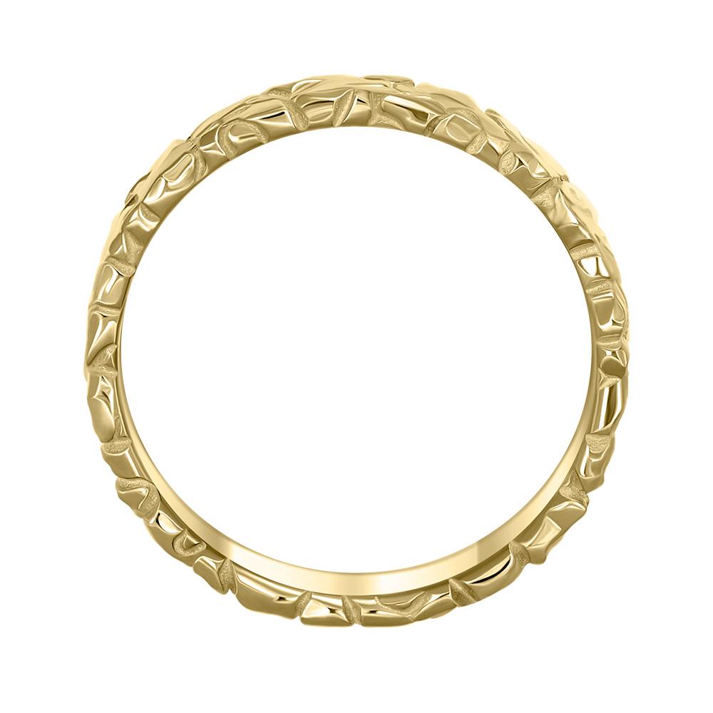 Кольцо из желтого золота с бриллиантами 931982Б