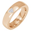 Обручальное кольцо с бриллиантом 202-030-357