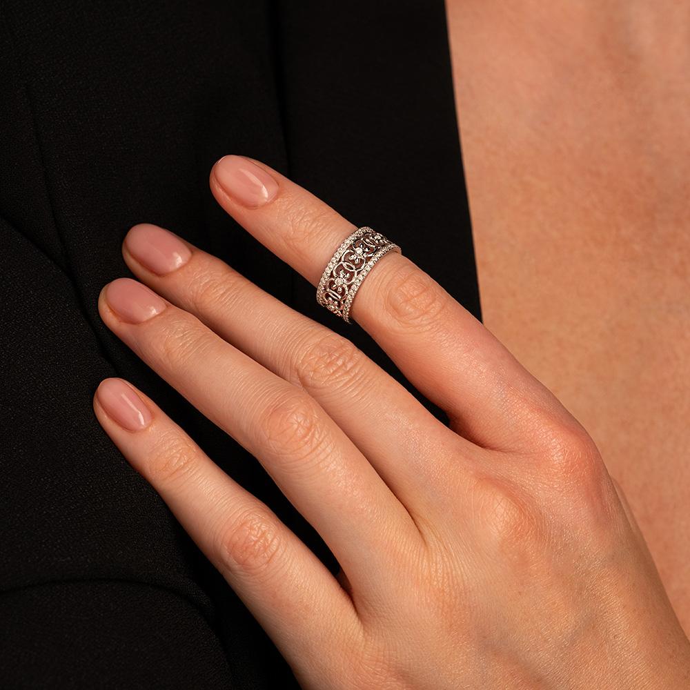 Кольцо из золота с бриллиантами 921448Б