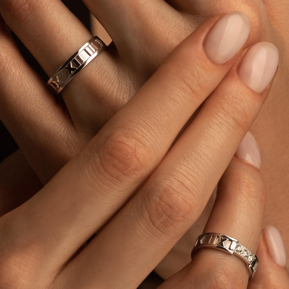 Кольцо из золота с бриллиантами 921490Б