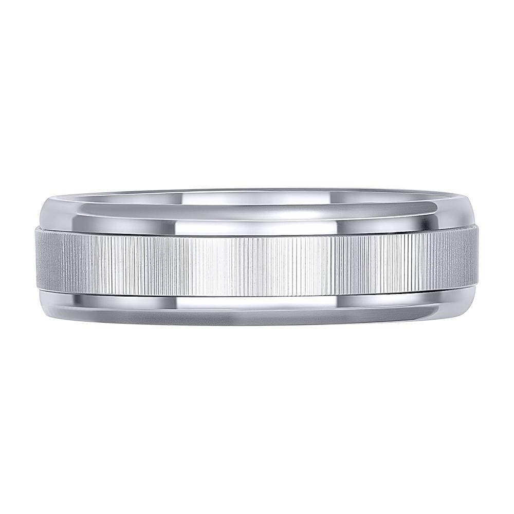 Обручальное кольцо из белого золота 210-000-975