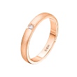 Обручальное кольцо с бриллиантом 202-010-632