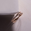 Кольцо из золота с бриллиантами 911589Б