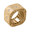 Кольцо из желтого золота с бриллиантами 931696Б
