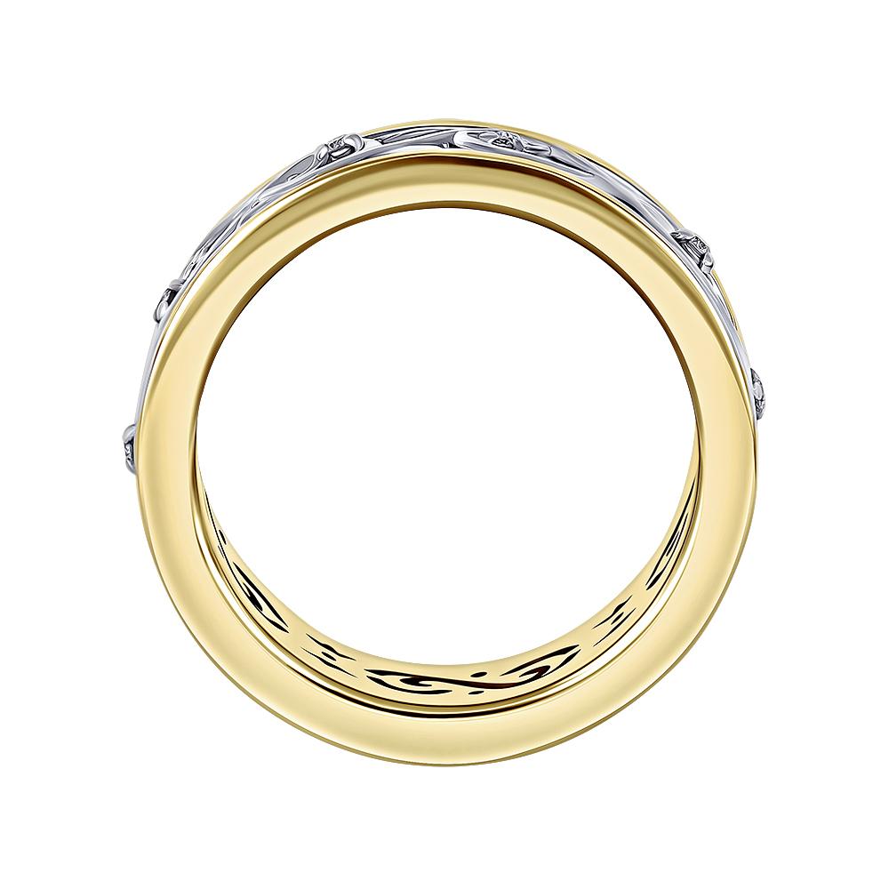 Обручальное кольцо с бриллиантами 931337Б