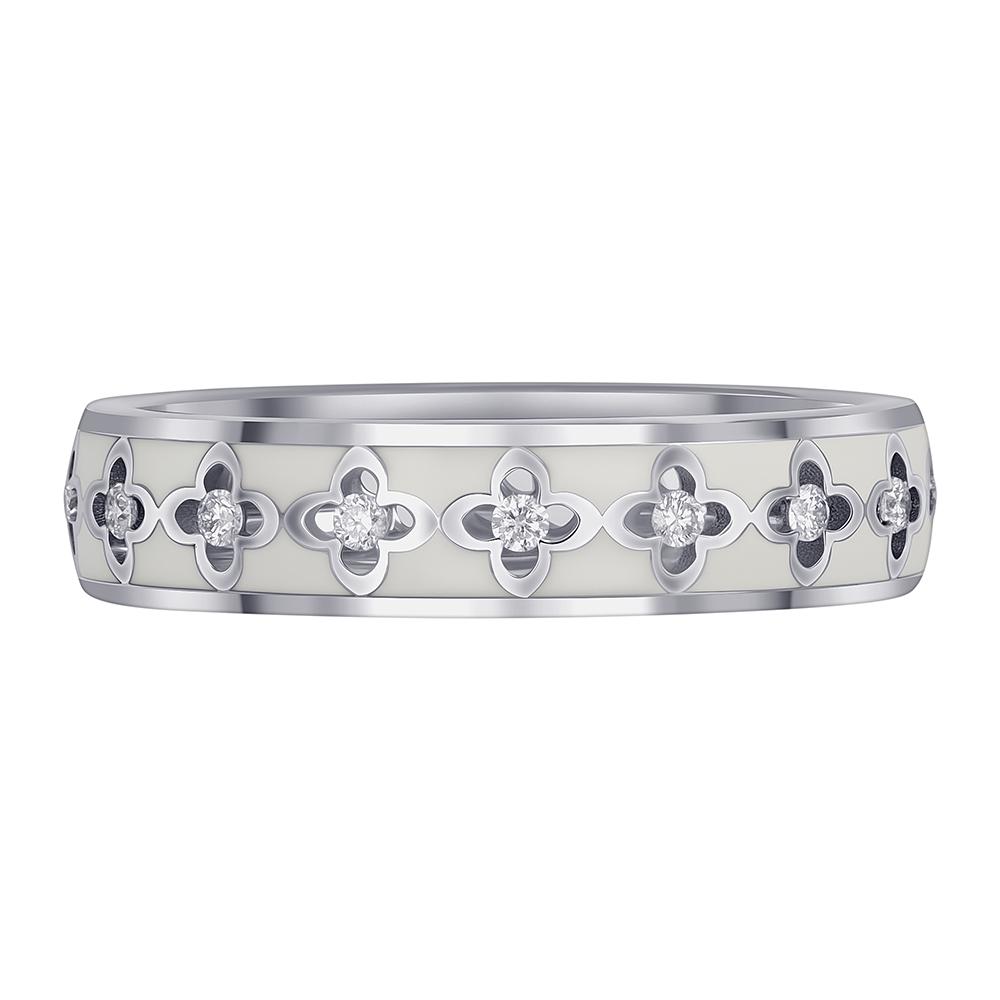 Кольцо из золота с бриллиантами 921521Б