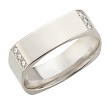 Обручальное кольцо с бриллиантом 712-120-217