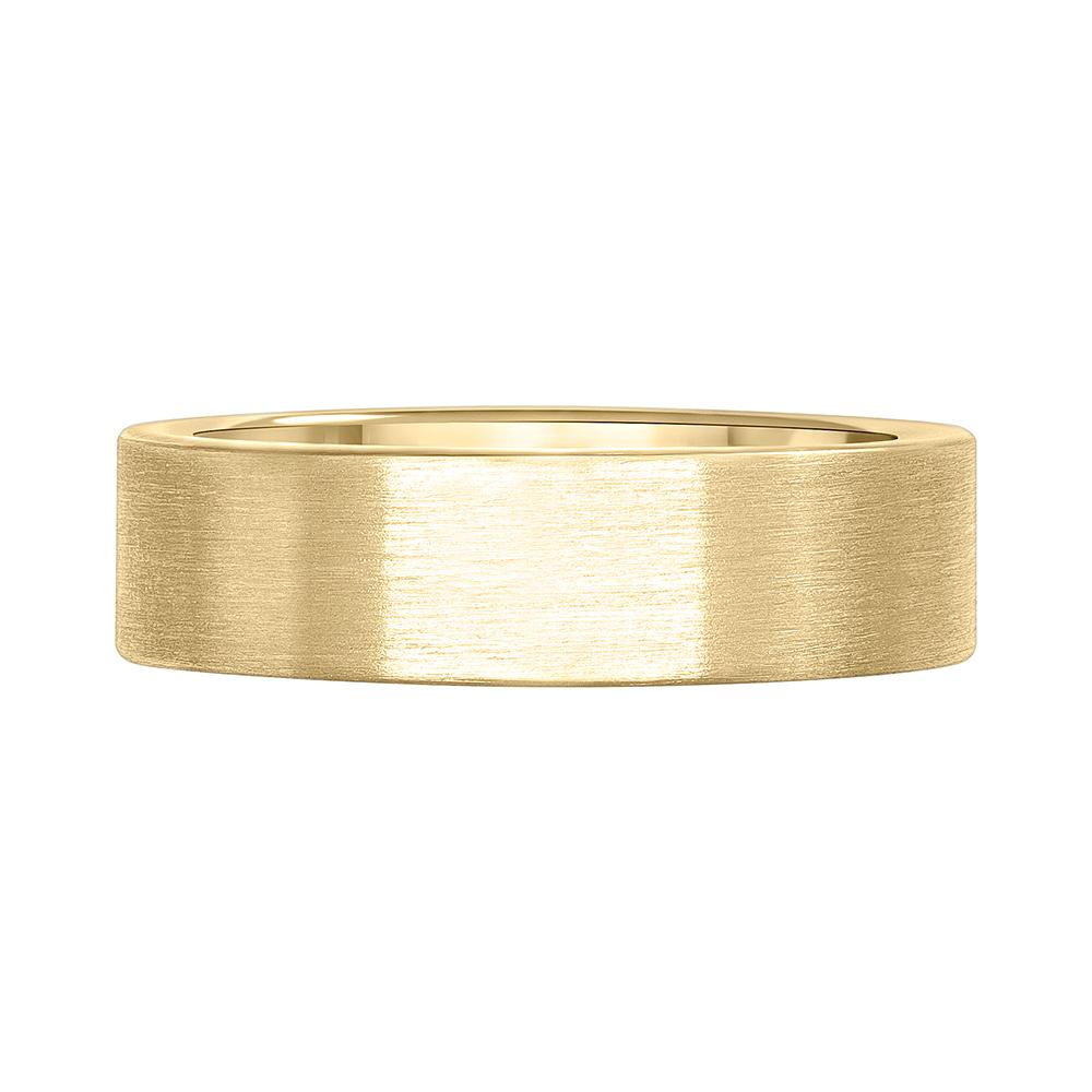 Обручальное кольцо из желтого золота 220-000-356