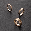 Обручальное кольцо из золота (синтеринг) 490-000-926