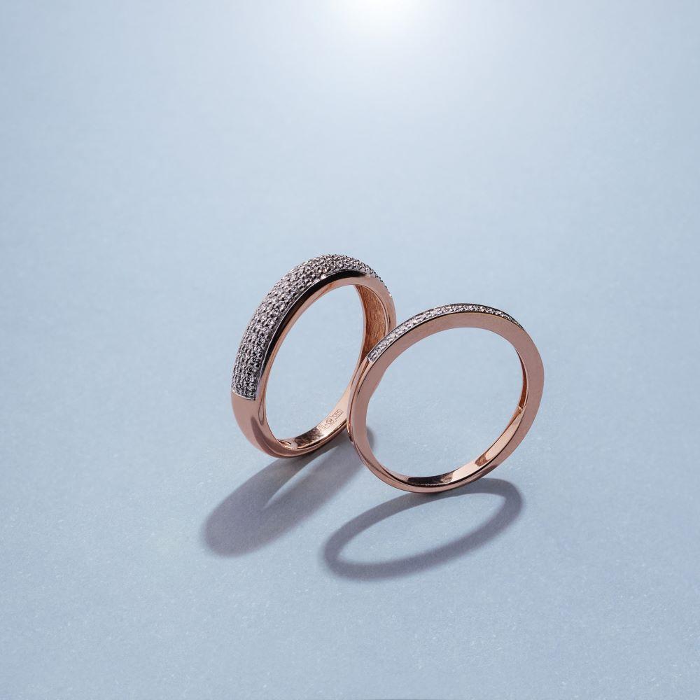 Кольцо из золота с бриллиантами 911137Б