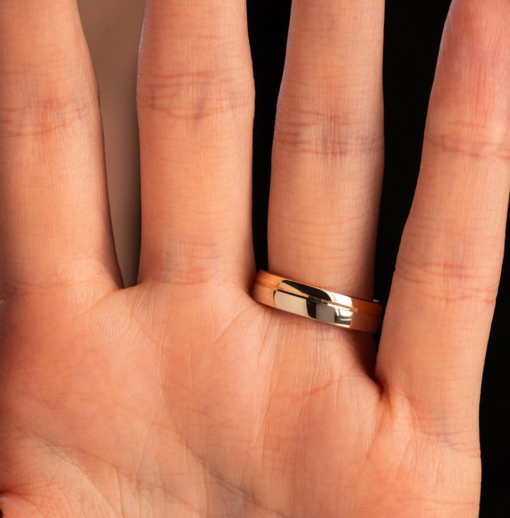 Обручальное кольцо с бриллиантами 432-010-307