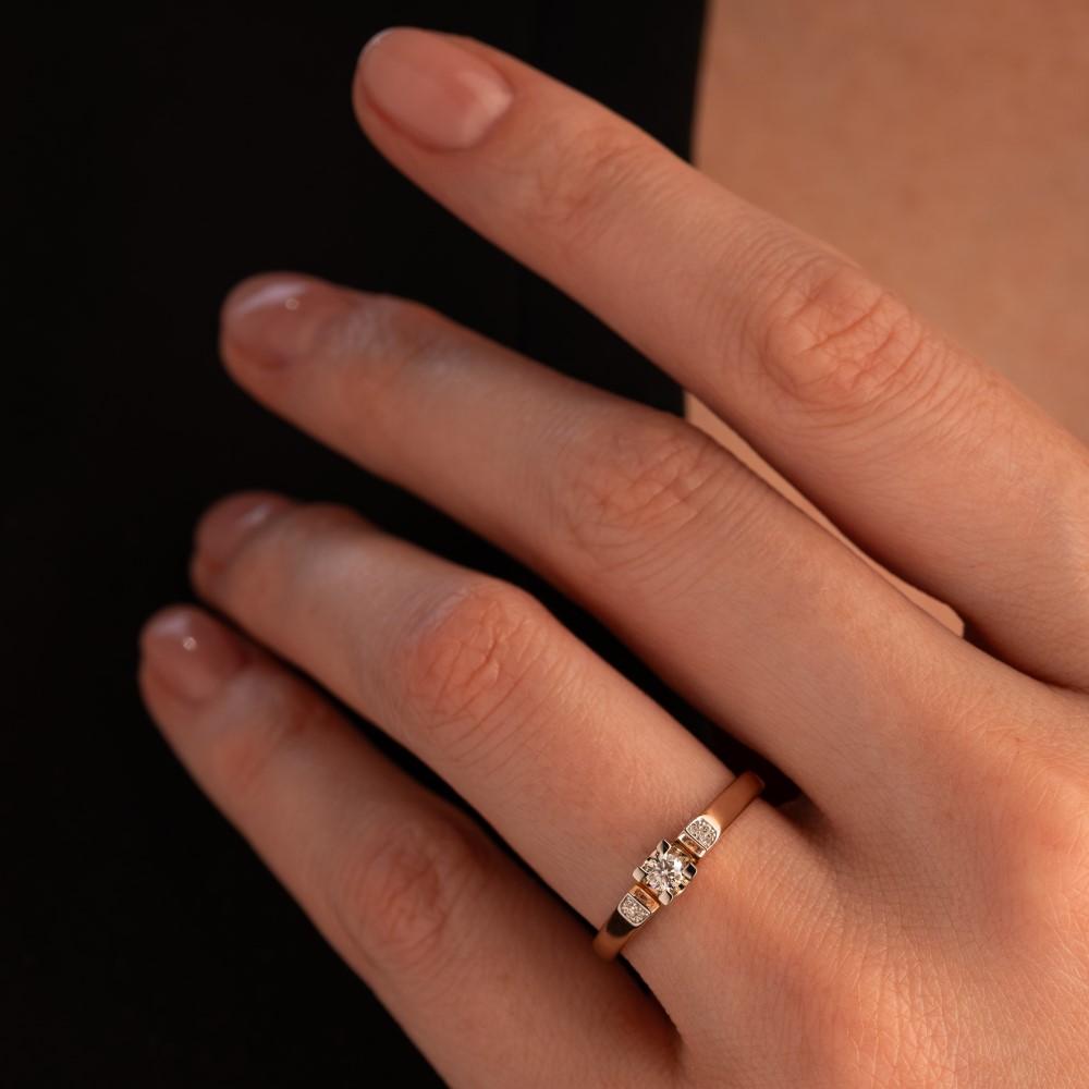 Помолвочное кольцо 911883Б