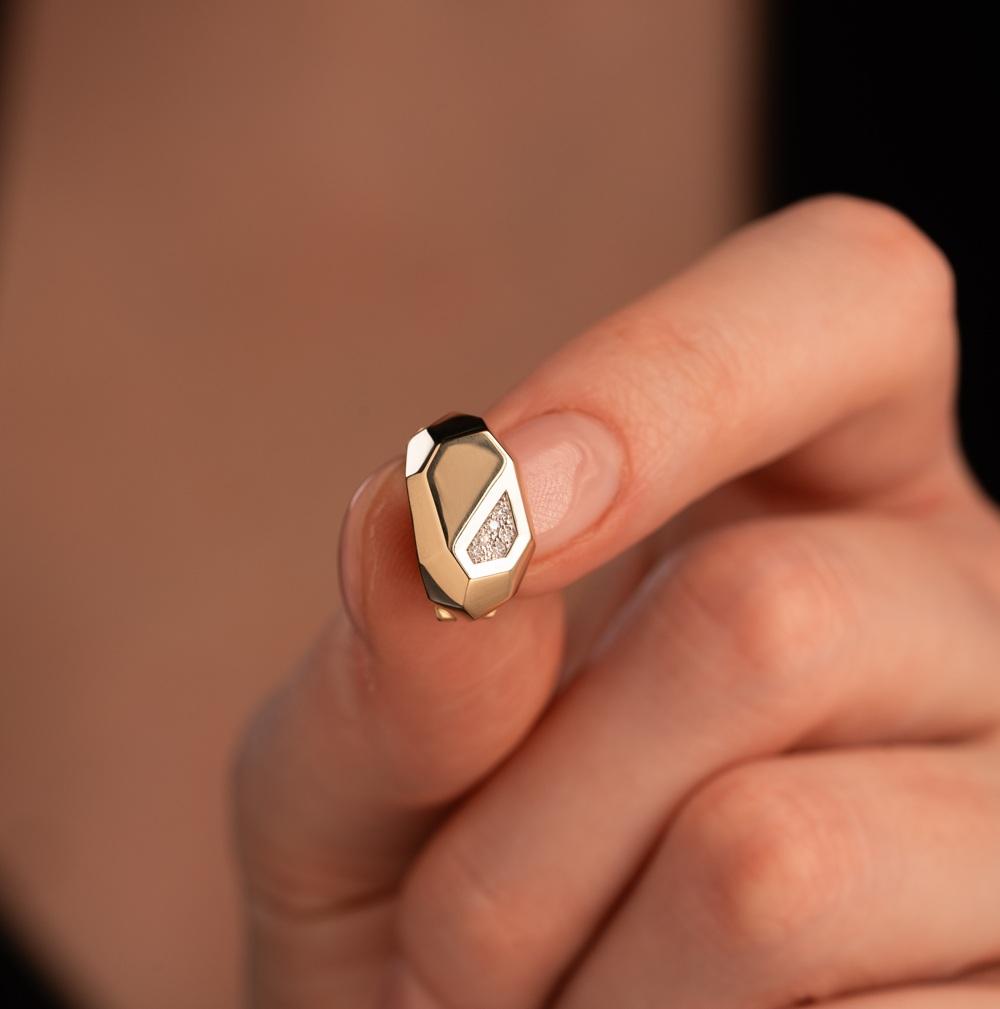 Серьги из желтого золота 932995Б