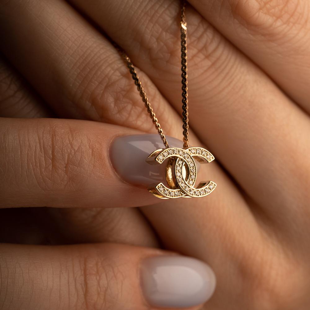 Подвеска из красного золота  пробы с бриллиантами 914467Б