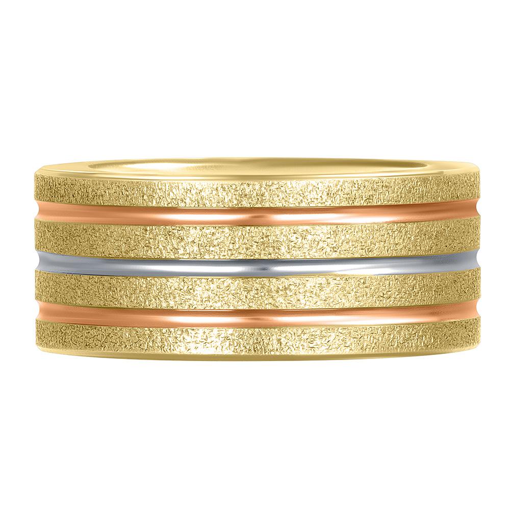 Обручальное кольцо из золота (синтеринг) 490-000-456