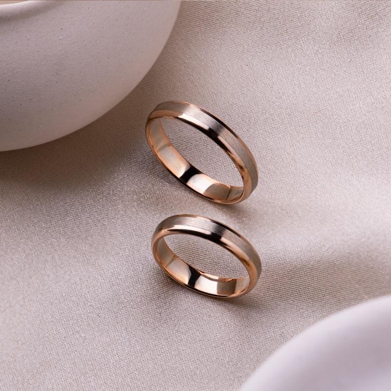 Обручальное кольцо из золота (синтеринг) 450-000-970