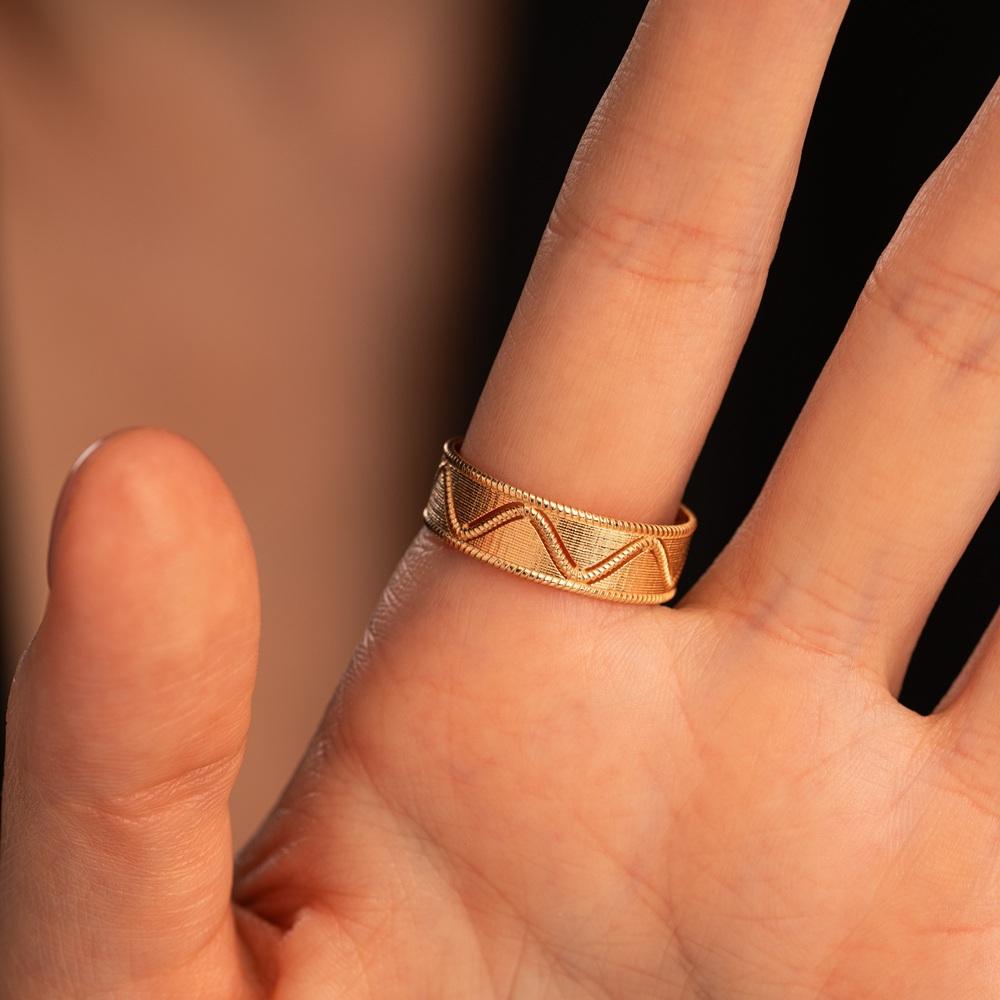 Кольцо из золота 911942