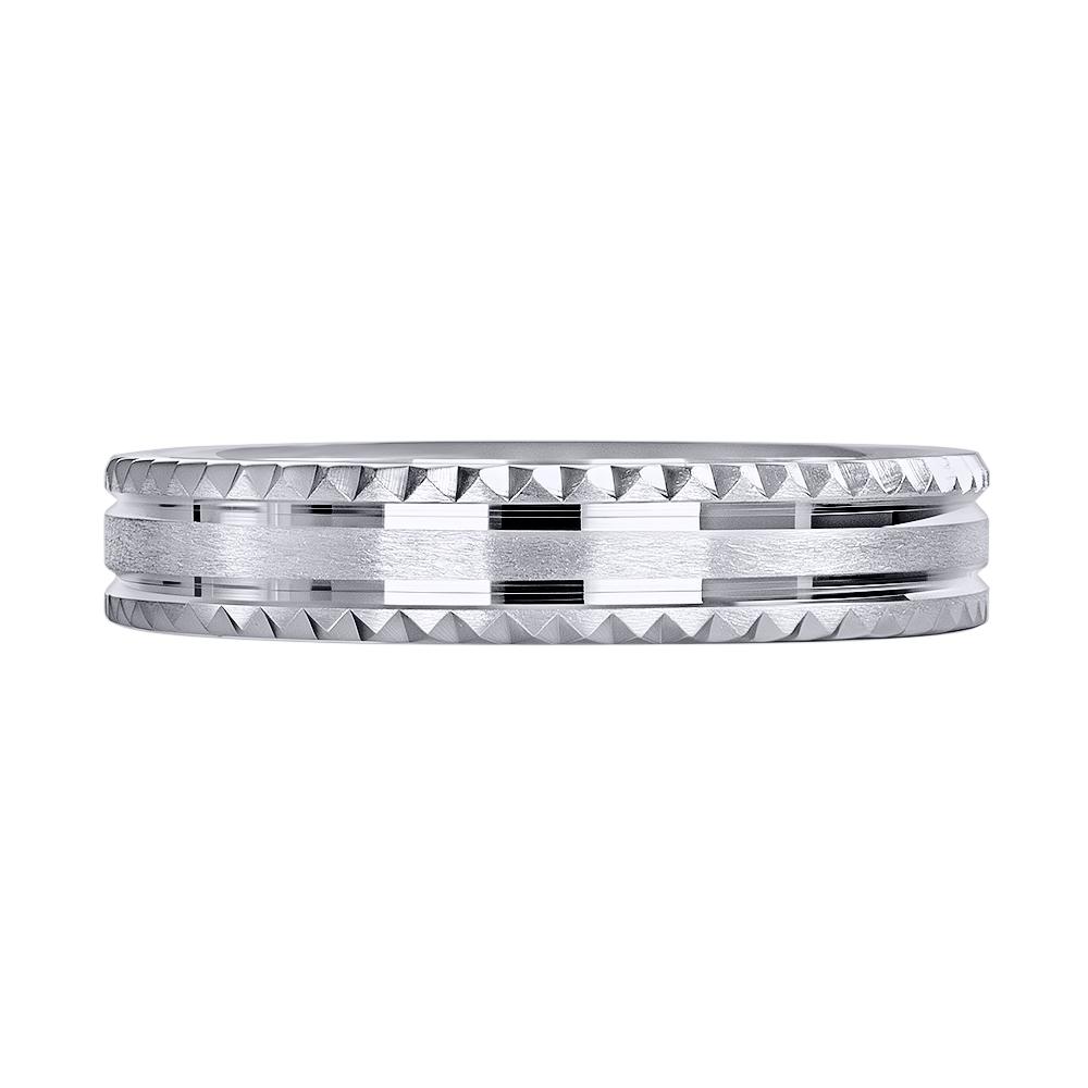 Обручальное кольцо из белого золота 510-000-1029