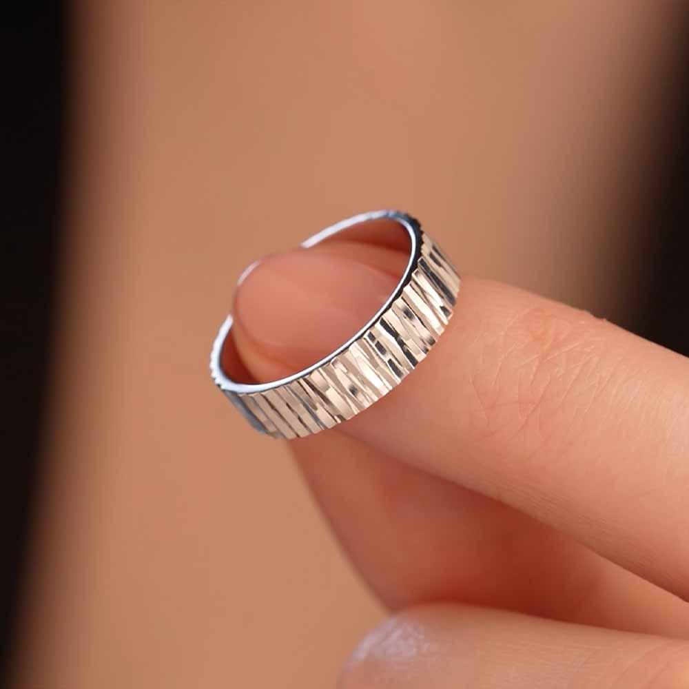 Обручальное кольцо из белого золота 510-000-1015